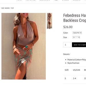 Brand New Halter Top